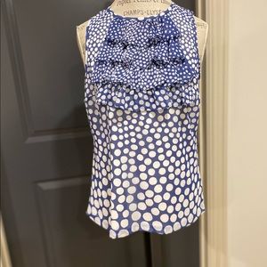 Trina Turk NWOT ruffle blouse.